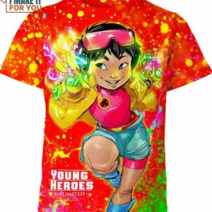 Jubilation Lee X men Marvel Comics Shirt, Marvel Super Heroes Gifts