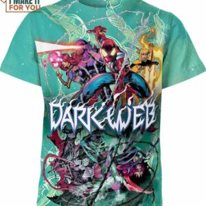 Spider Man And The X Men Shirt, Marvel Comics T-Shirts