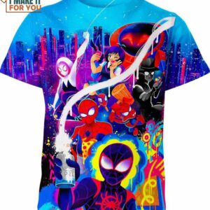 Spider Man Into The Spider Verse Shirt, Marvel Comics Shirt