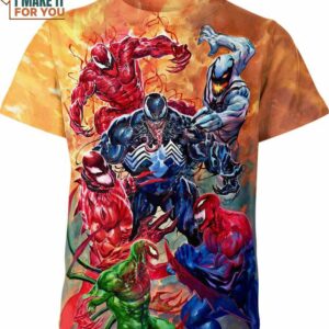 Venomverse Symbiote And Absolute Carnage Marvel Comics Shirt