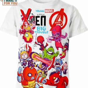 Avengers X Men Marvel Shirt, Marvel Themed Gifts