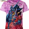 Batman Wolverine Marvel Shirt, Marvel Gifts For Men
