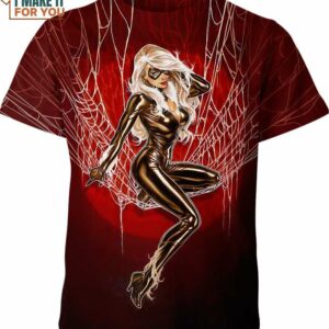 Black Cat Marvel Comics Shirt, Marvel T-Shirts For Men