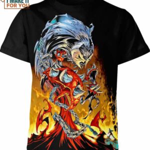 Hell Spawn Marvel Comics Shirt, Gifts For Marvel Fans