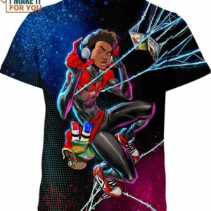 Miles Morales Spider Man Across The Spider Verse Marvel Comics Shirt