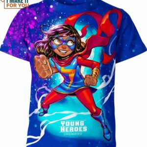 Ms Marvel Marvel Comics Shirt, Marvel Character T-Shirts