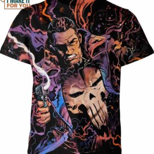 Punisher Marvel Comics Shirt, Unique Marvel Gifts