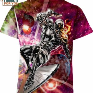 Silver Surfer Marvel Comics Shirt, Marvel Themed Gifts