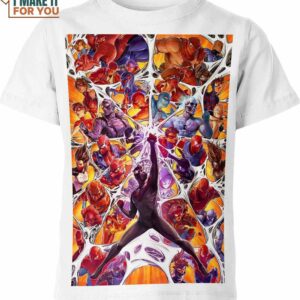 Spider Verse Marvel Comics Shirt, Marvel Comics T-Shirts