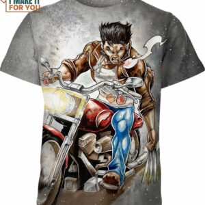 Wolverine Action Marvel Comics Shirt, Marvel Clothing For Adults