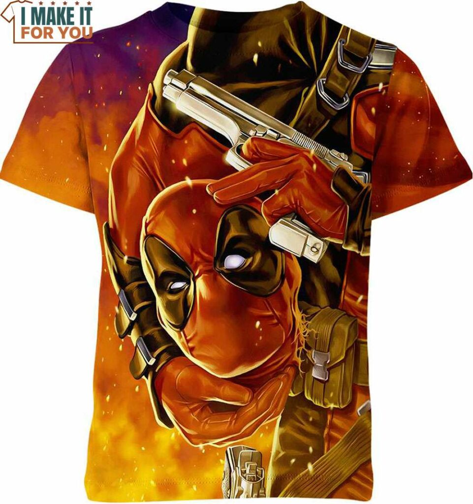 Deadpool Marvel Comics Shirt, Marvel Gifts For Adults