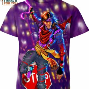 Gambit X Men Spiders Marvel Comics Shirt, Marvel Comics T-Shirts