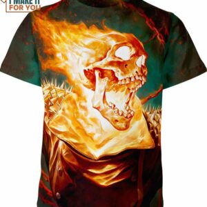 Ghost Rider Marvel Comics Shirt, Cool Marvel Shirts