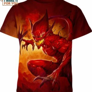 Red Goblin Marvel Comics Shirt, Marvel Super Heroes Gifts