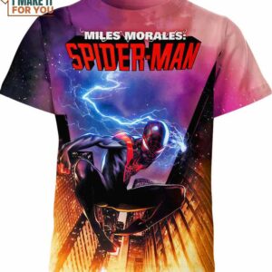 Spider Man Miles Morales Marvel Comics Shirt, Marvel Gifts For Him