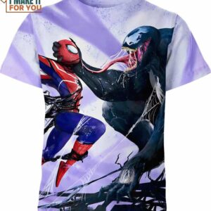 Spider Man Venomverse Marvel Comics Shirt, Marvel Unlimited Gift