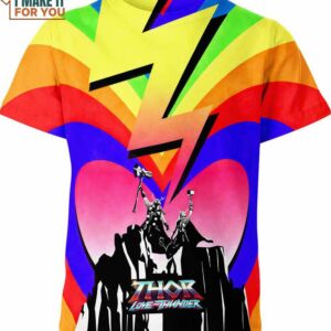 Thor Love And Thunder Marvel Comics Shirt, Marvel Birthday Gifts