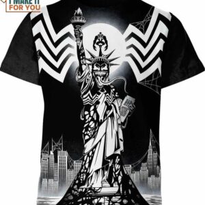 Venomverse Symbioteous Liberty Marvel Comics Shirt, Marvel Character Shirts