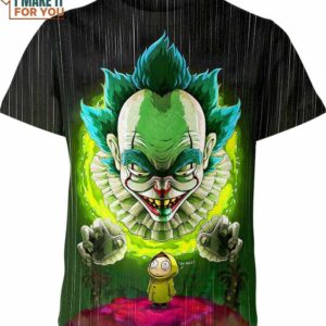 It Rick And Morty Shirt, Halloween Horror Gifts