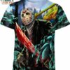 Jason Voorhees Friday The 13Th Shirt, Ghostly Halloween Gifts