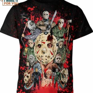 Jason Voorhees Friday The 13Th Shirt, Halloween Horror Collectibles