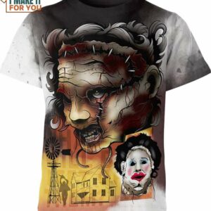 Leatherface The Texas Chain Saw Massacre Shirt, Ghastly Costume Designs