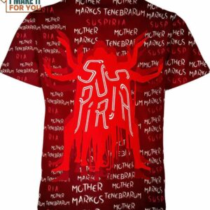 Suspiria Shirt, Horror Cosplay for Halloween