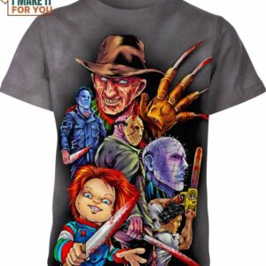 The Kings Of Horror Shirt, Spooky Halloween T-Shirts