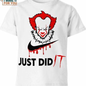 It Pennywise Nike Shirt, Creepy Cryptid T-Shirts