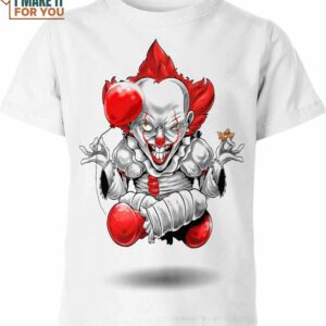 Pennywise It Shirt, Halloween Horror Costumes