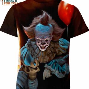 Pennywise The Dancing Clown Shirt, High-Quality Horror Costumes