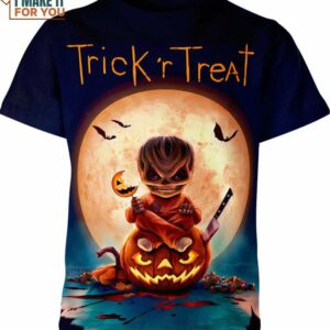 Sam Trick Or Treat Shirt, Men’s Halloween Horror Costumes