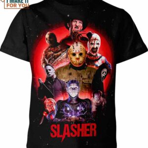 Slasher Assemble Horror Shirt, Supernatural Halloween Costumes
