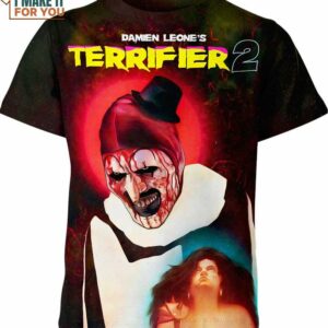 Terrifier 2 Shirt, Halloween Graphic Tees