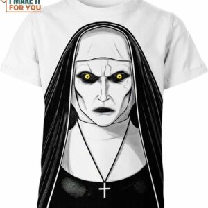 Valak The Nun Shirt, Creepy T-Shirts for Halloween