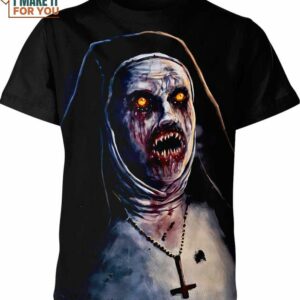 Valak The Nun Shirt, Ghostly Graphic Tees