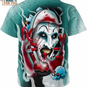 Art The Clown Terrifier Shirt Horror Character T Shirts 2