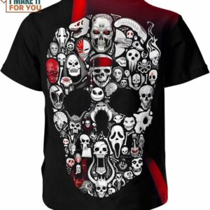 Skulls Halloween Shirt Nightmare Inducing Costumes 2