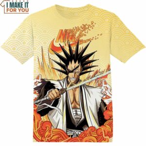 Bleach Kenpachi Zaraki Nike T-shirt, Trendy Nike Tees