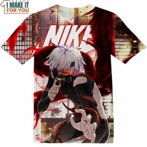 Kaneki Ken Tokyo Ghoul Nike T-shirt, Cool Nike Graphic T-shirts