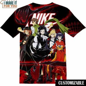 Bungo Stray Dogs Nike Shirt, Statement Nike Graphic Tee