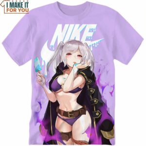 Fire Embler Female Kawaii Nike Shirt, Stylish Nike Graphic T-shirts For Him