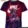 Kokushibo Kimetsu no Yaiba Nike Shirt, Eye-catching Nike Graphic Tee