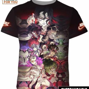 Muzan and 12 Uppermoon Demons Nike Shirt, Graphic Nike Tee