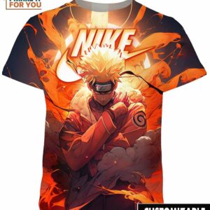 Naruto Shippuden 3D Nike Shirt, Trendy Nike Tees Naruto Shippuden 3D Nike Shirt, Trendy Nike Tees