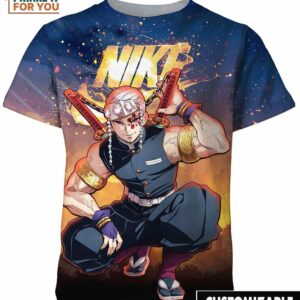 Tengen Uzui Sound Hashira Nike Shirt, Limited Edition Nike Tees