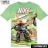 Axolotl Kungfu Nike Shirt, Cool Nike Graphic Tees For Fans