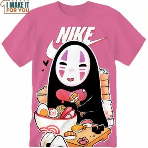 Ghibli Spirited Away No Face Nike Shirt, Expressive Nike Tees
