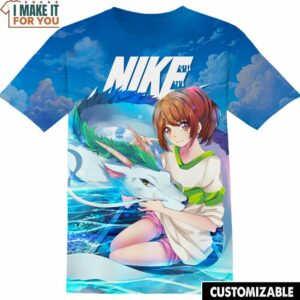 Haku Chihiro Spirit Away Nike Shirt, Eye-catching Nike Graphic Tee
