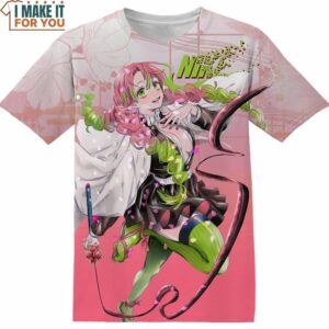 Mitsuri Kanroji Demon Slayer Nike Shirt, Modern Nike Graphic T-shirts